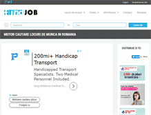 Tablet Screenshot of findjob.ro