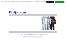Tablet Screenshot of findjob.com